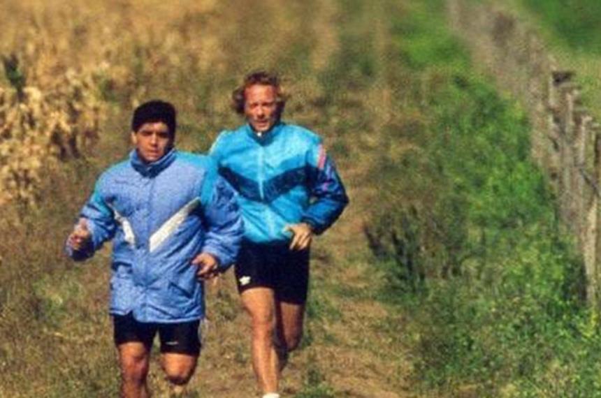 Maradona en La Pampa Diego Dal Santo cuenta los diacuteas del 10 en la provincia