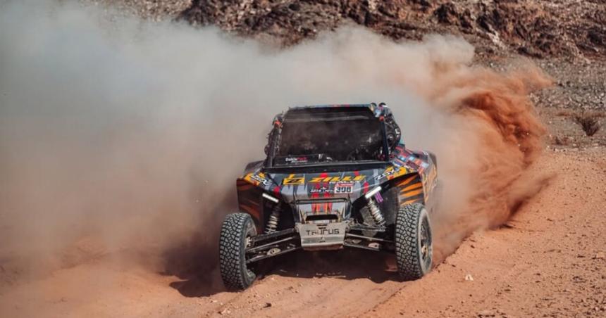 El pampeano David Zille  ganoacute una etapa del Rally Dakar