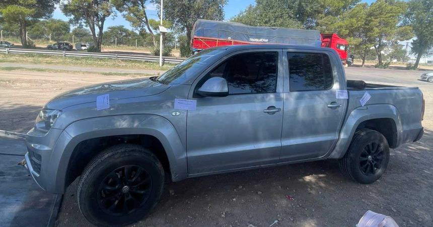 Detienen a un hombre con una camioneta con pedido de secuestro en la ruta 35