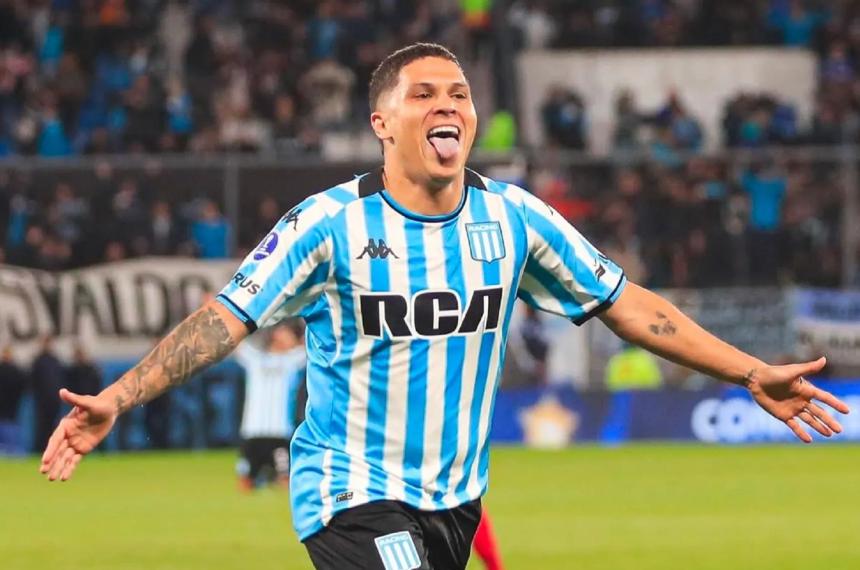 Juanfer Quintero se despidioacute de Racing