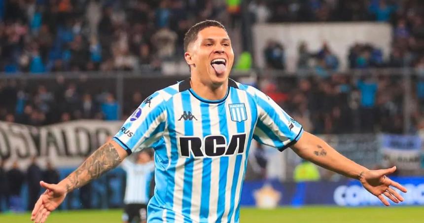 Juanfer Quintero se despidioacute de Racing