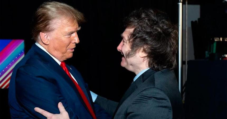 Javier Milei llegoacute a los Estados Unidos para asistir a la ceremonia de asuncioacuten de Donald Trump