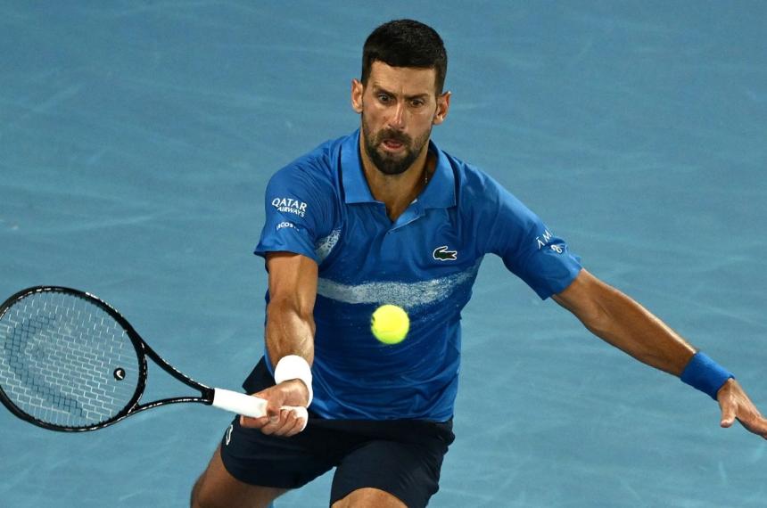 Djokovic se enojoacute con la emisora del Abierto de Austrlia