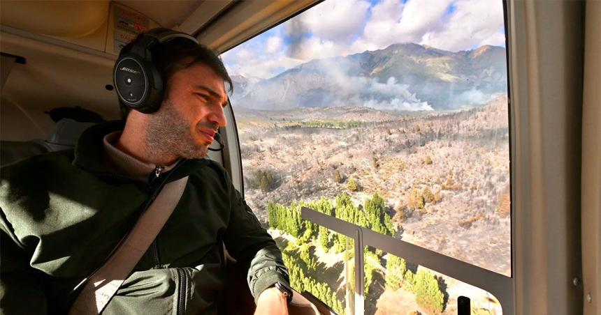 El gobernador de Chubut vinculoacute los incendios en Epuyeacuten con ataques intencionales y denuncioacute impunidad