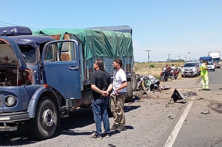 Fallecioacute un pampeano en la Ruta Nacional 5