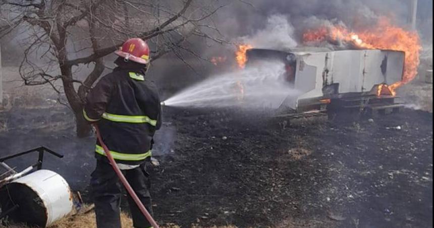 Incendio en la planta de reciclado de San Martiacuten