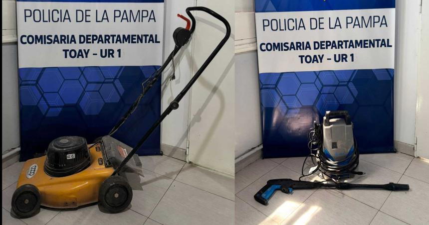 Tres adolescentes involucrados en un robo de herramientas en Toay