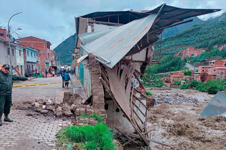 Las lluvias persisten en Bolivia y sumaron dos viacutectimas fatales