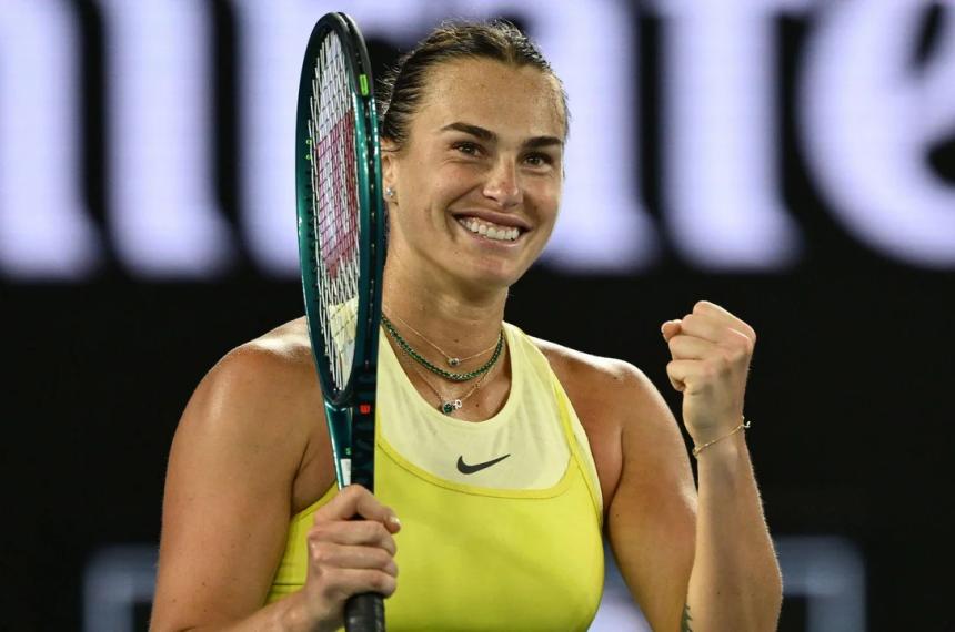 Sabalenka iraacute por el tricampeonato en Australia