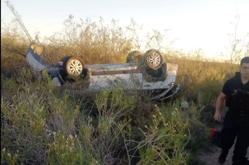 Un muerto por un vuelco en la Ruta Provincial 232