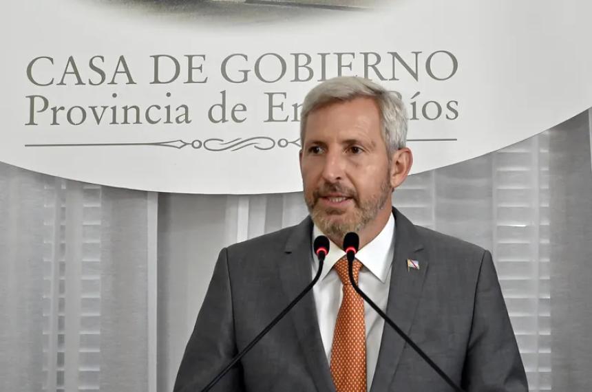 Frigerio anuncioacute la baja del Impuesto a los Ingresos Brutos en Entre Riacuteos