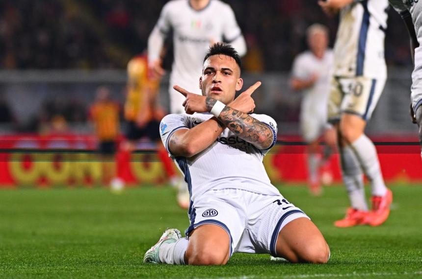 Lautaro Martiacutenez guioacute al Inter a otra victoria