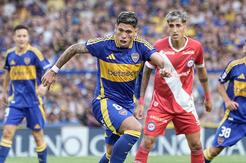 Boca empatoacute con Argentinos en el cierre de la primera fecha