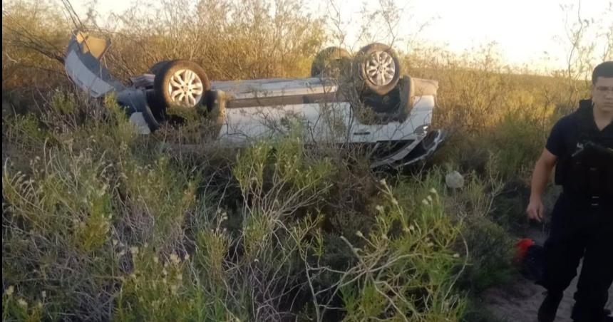 Un muerto por un vuelco en la Ruta Provincial 232