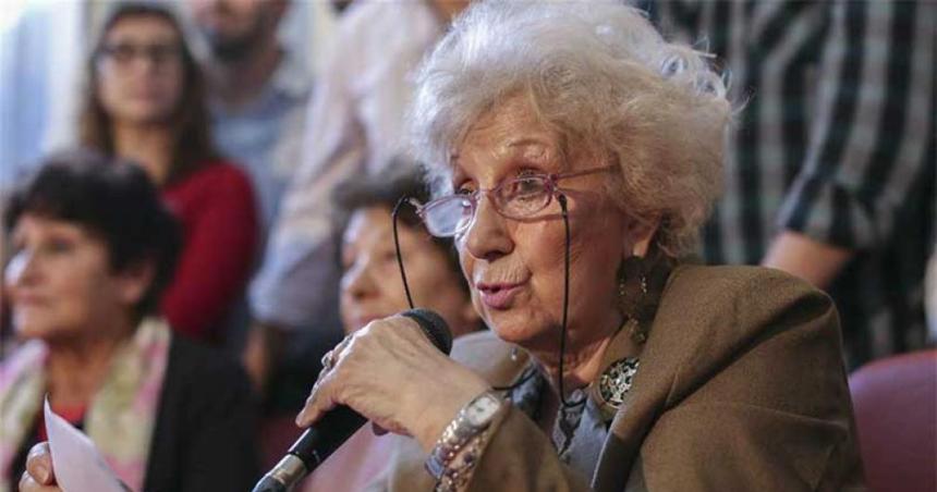 Estela de Carlotto- Milei fue votado para que gobierne no para que sea un rey