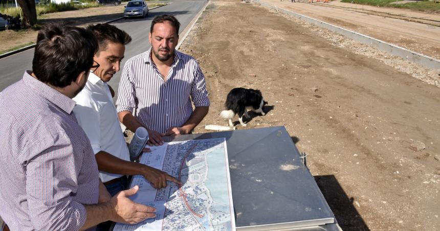 Avanza la pavimentacioacuten de la calle Juana Azurduy