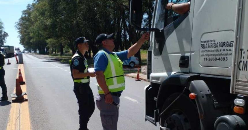 Constataron 16 conductores alcoholizados durante el fin de semana