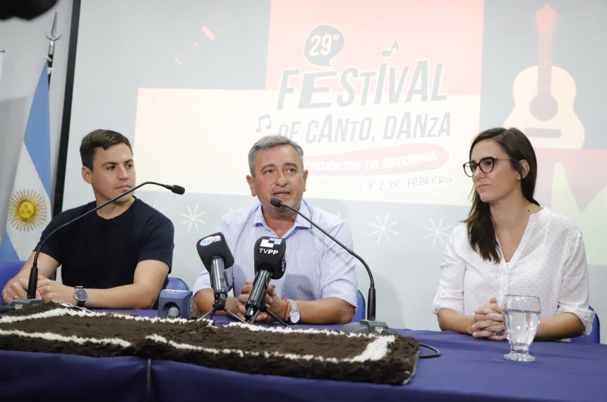 Se viene el Festival Provincial de Canto Danza y Encuentro de Artesanos