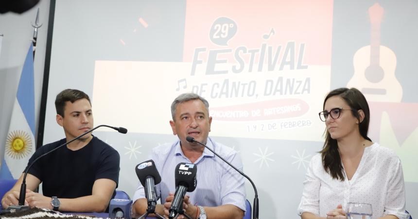 Se viene el Festival Provincial de Canto Danza y Encuentro de Artesanos