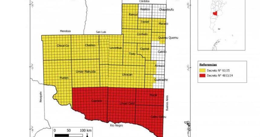 El Gobierno provincial amplioacute las aacutereas en emergencia agropecuaria por sequiacutea