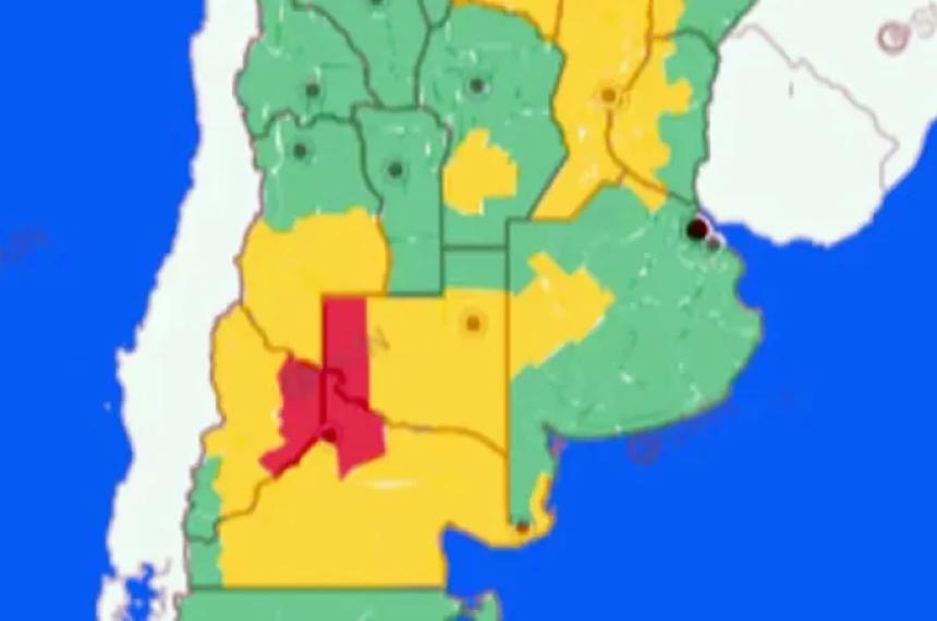 Maacutexima de 34 grados y pronoacutestico de tormentas para todo el fin de semana