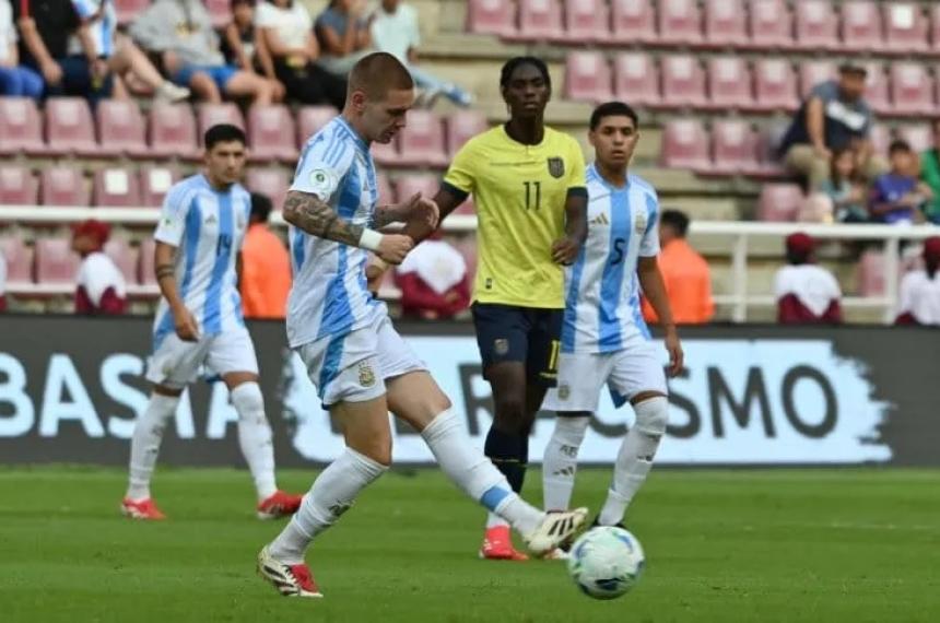 La Seleccioacuten argentina Sub 20 empatoacute con Ecuador