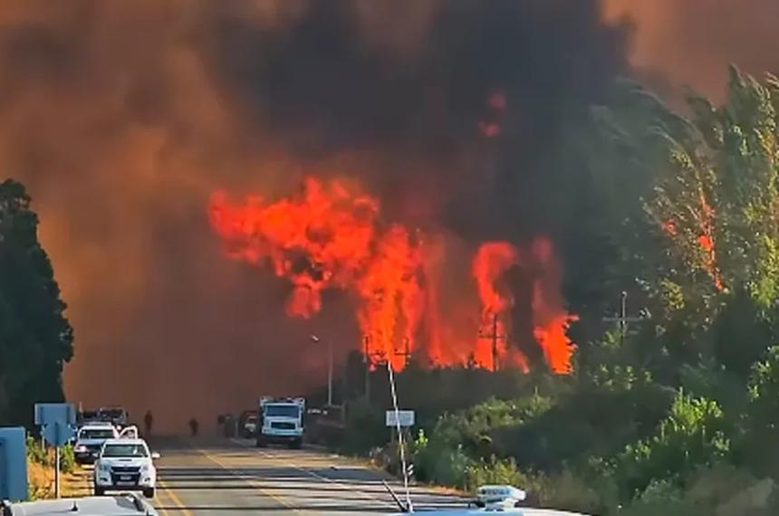 Confirmaron que los incendios en Epuyeacuten y El Bolsoacuten fueron intencionales