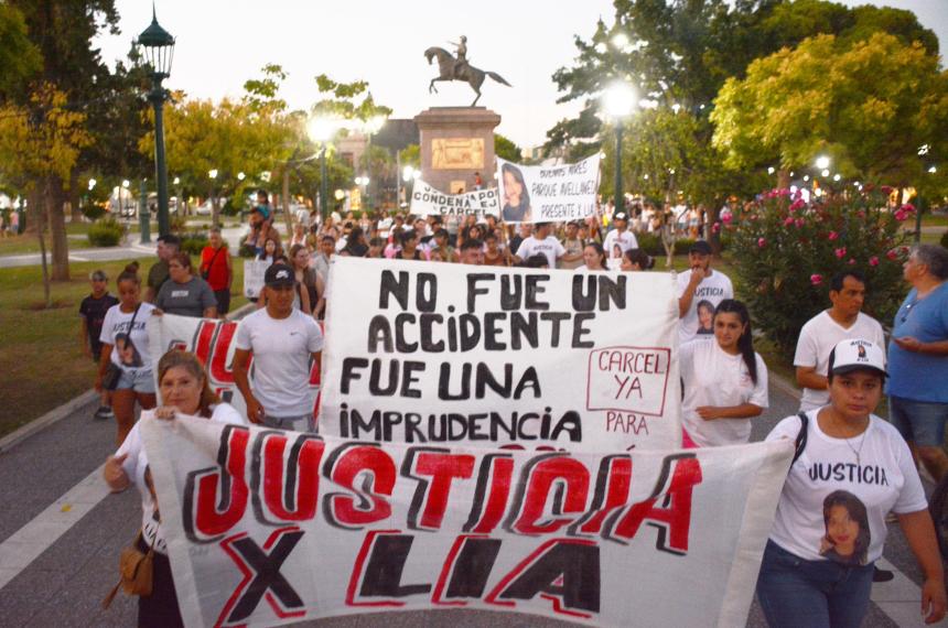 Segunda marcha en reclamo de Justicia por la muerte de Liacutea