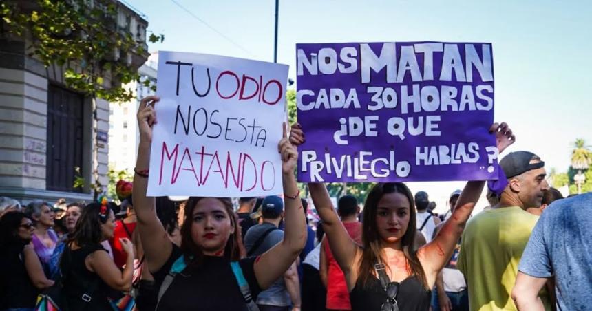 En todo enero mataron a 28 mujeres en Argentina