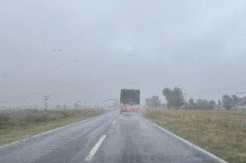 Otra vez importantes lluvias en el norte de la provincia