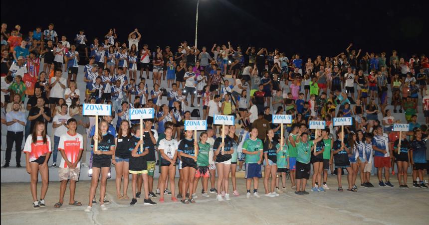 Iniciaron en Riglos las finales de los Juegos de Verano