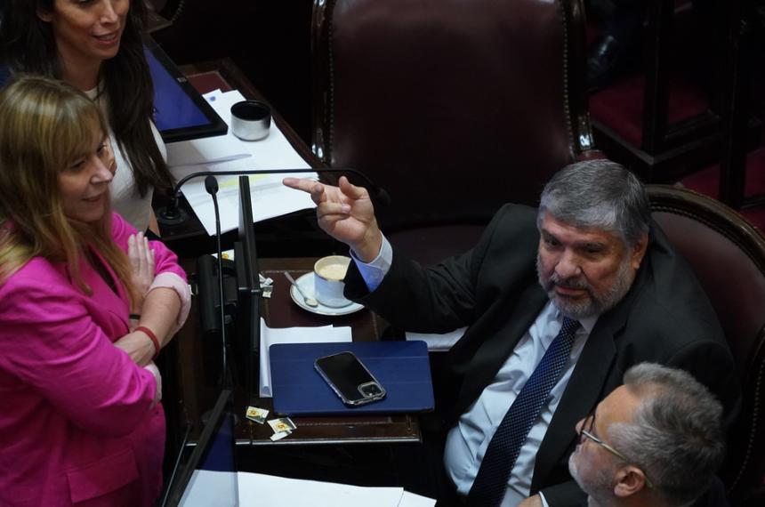 Senadores peronistas se distancian de Unioacuten por la Patria y armariacutean su propio bloque