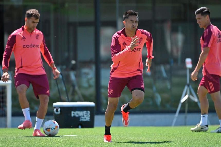 Sonriacutee Gallardo- vuelve el Pity Martiacutenez y podraacute jugar ante Independiente