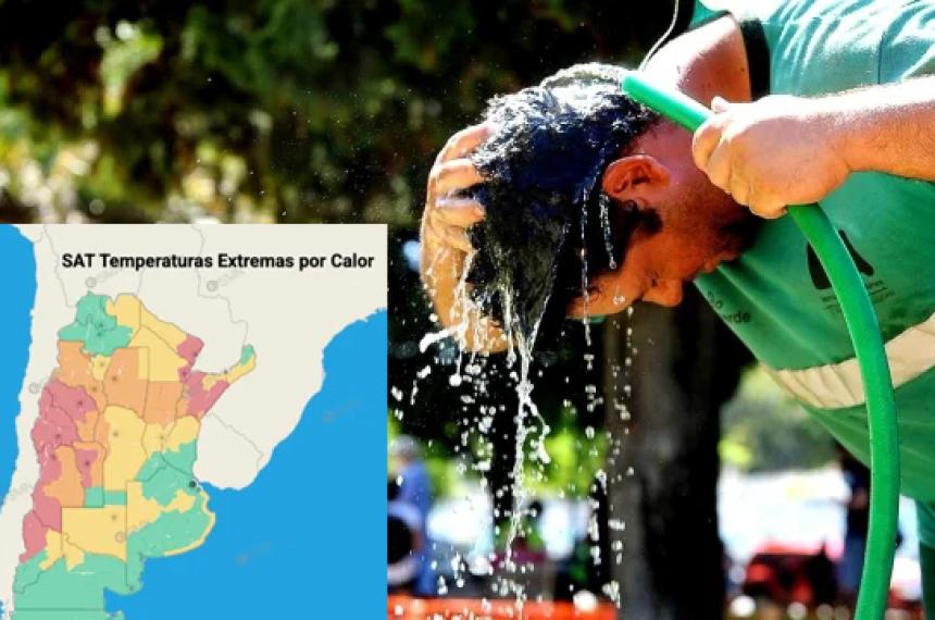 Alerta por calor extremo- 18 provincias afectadas por altas temperaturas