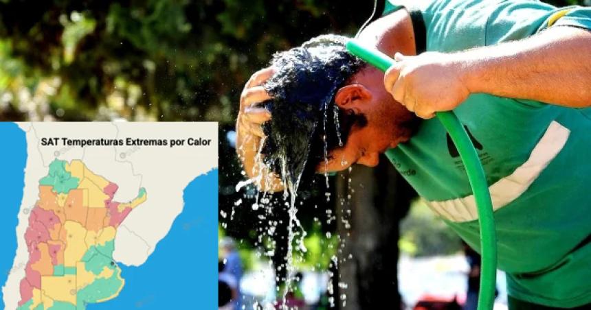 Alerta por calor extremo- 18 provincias afectadas por altas temperaturas