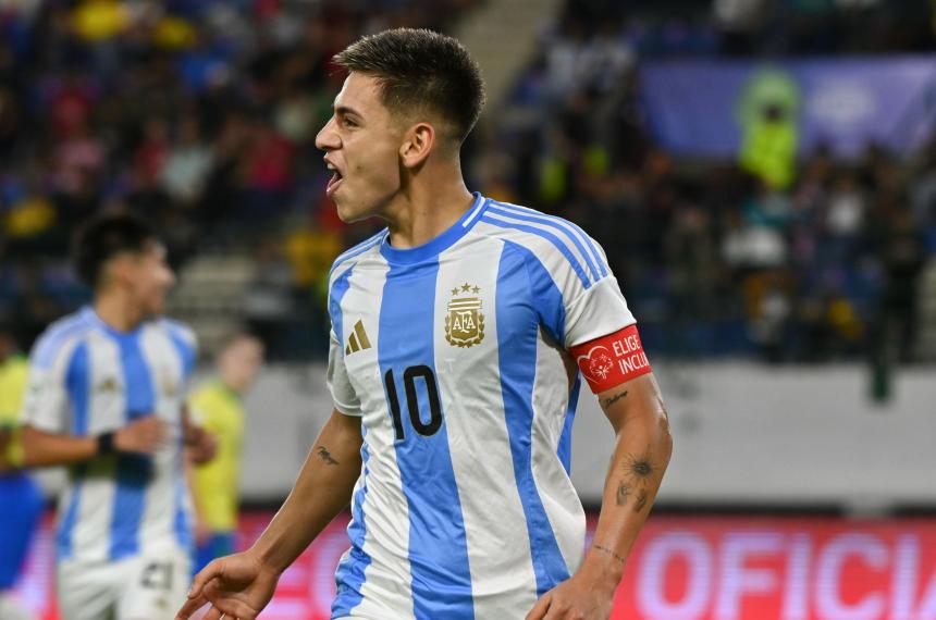 Sub 20- Argentina y Brasil empataron y estiraron la definicioacuten