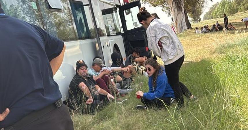 Se rompioacute un micro de Andesmar y los pasajeros quedaron 14 horas varados