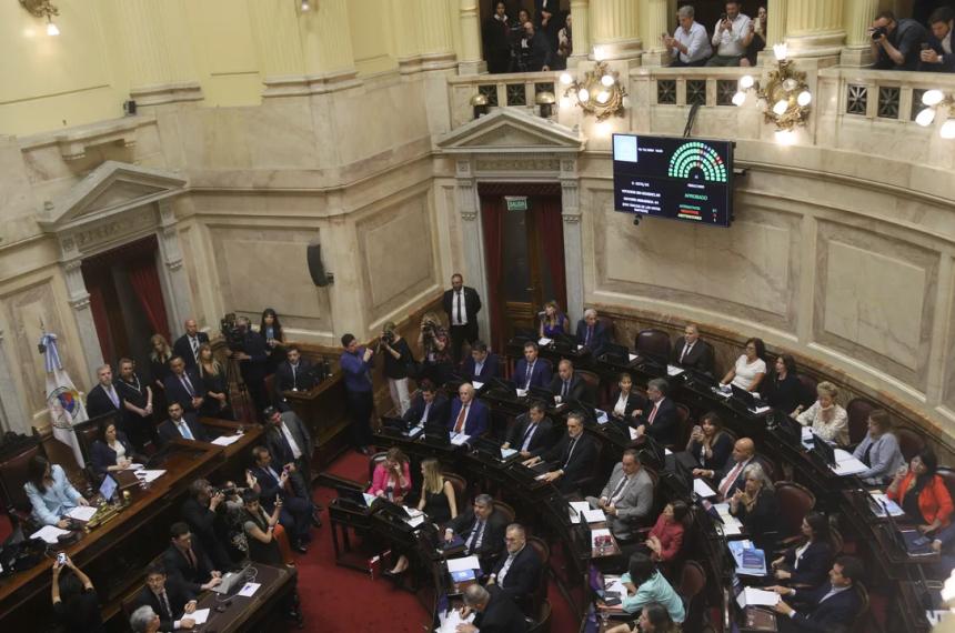 El Senado convirtioacute en ley la suspensioacuten de las PASO