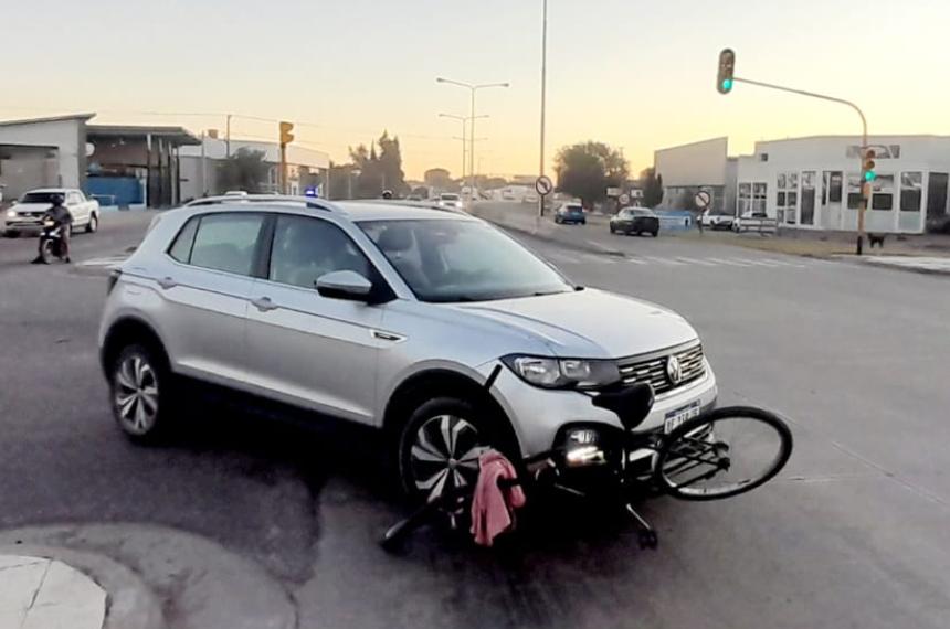 Otro accidente con un ciclista herido