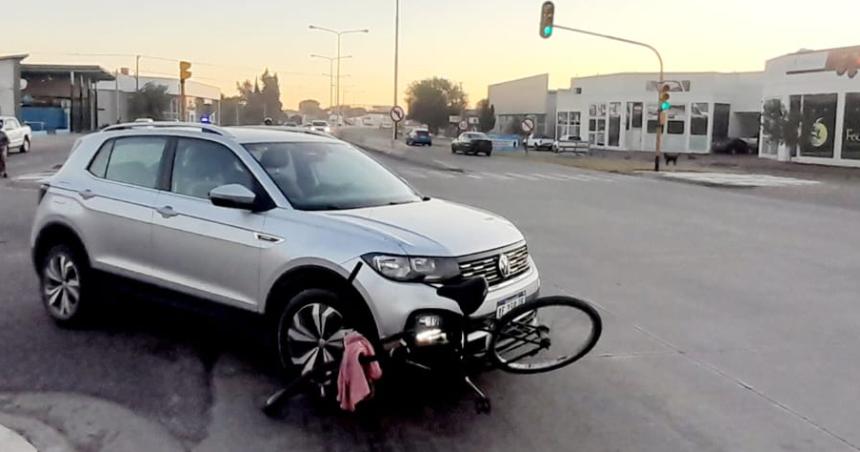 Otro accidente con un ciclista herido