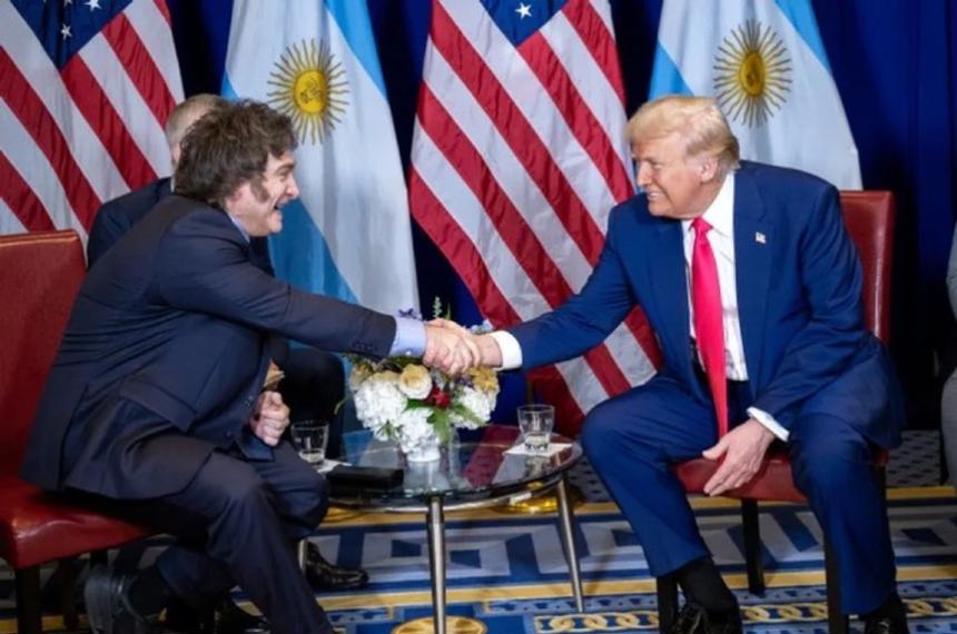 Milei se reunioacute con Trump para profundizar la alianza estrateacutegica entre Argentina y EEUU