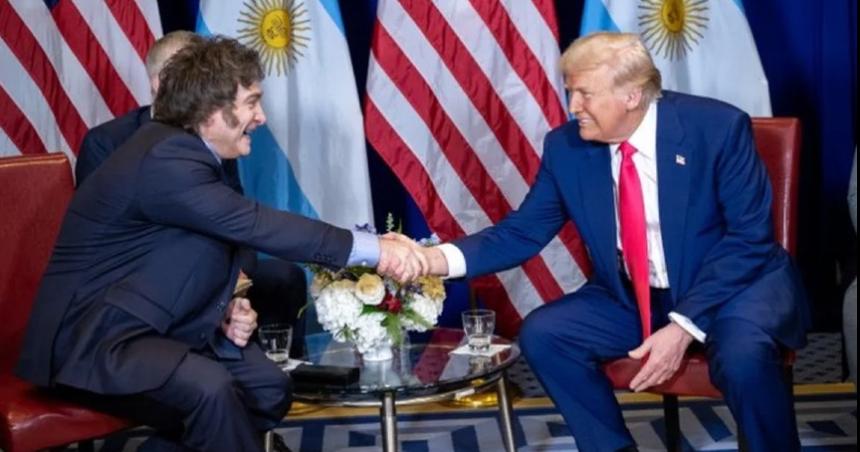 Milei se reunioacute con Trump para profundizar la alianza estrateacutegica entre Argentina y EEUU