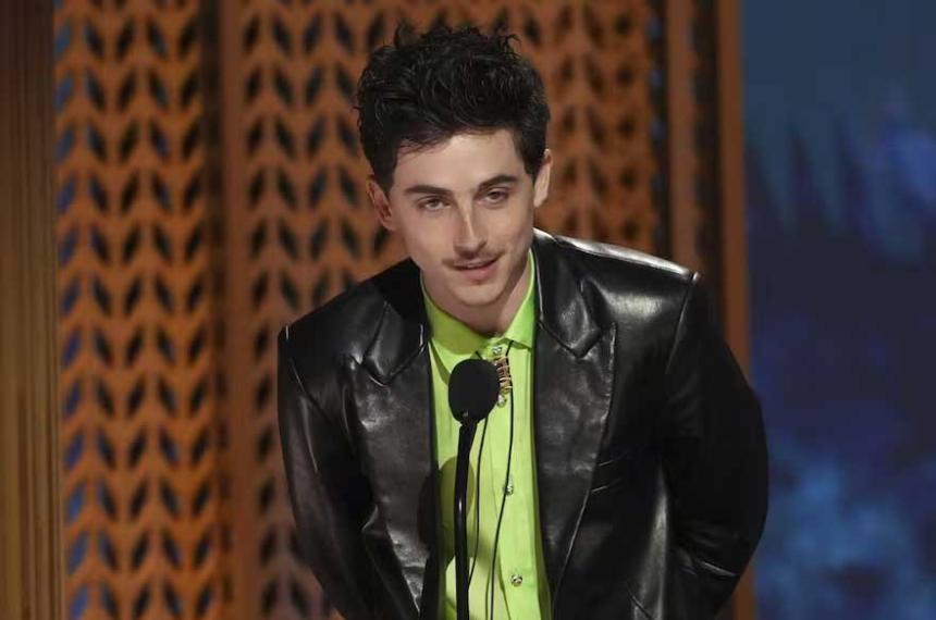 Timotheacutee Chalamet liacuteder inesperado de la carrera por el Oscar