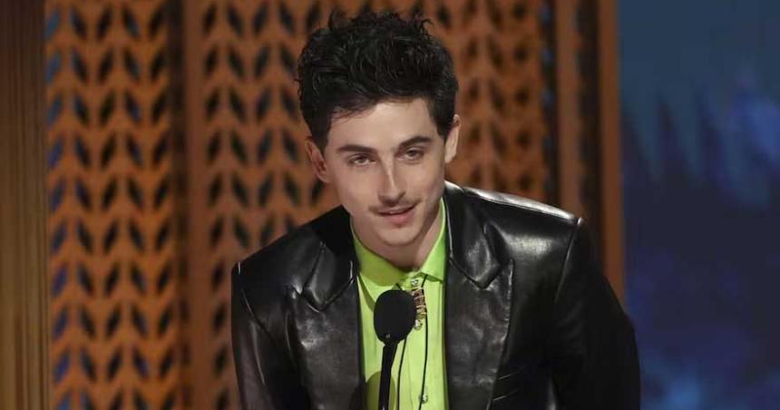 Timotheacutee Chalamet liacuteder inesperado de la carrera por el Oscar