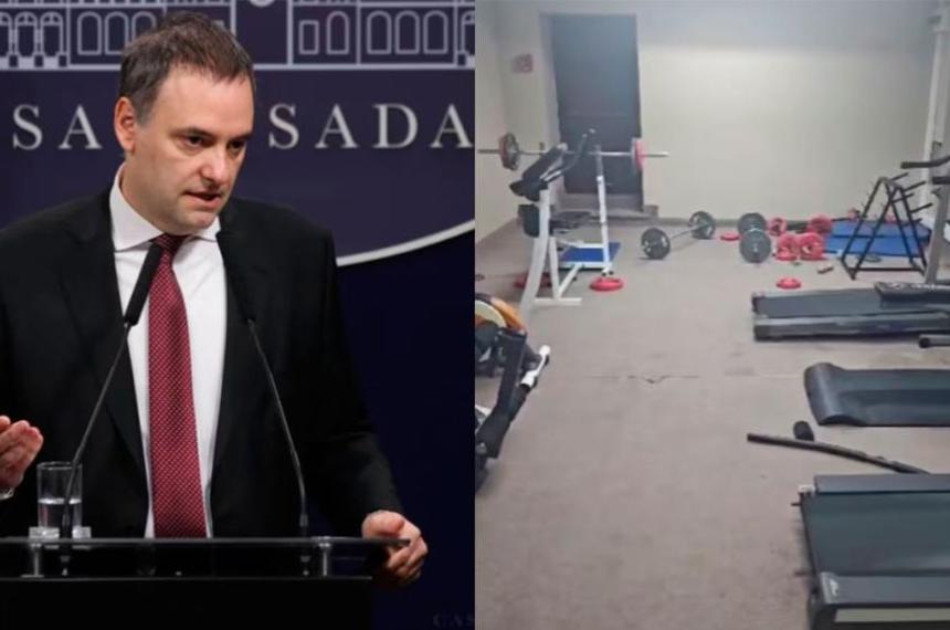 El Gobierno eliminoacute 695 cargos en la DGI y mostroacute que habiacutea un gimnasio en ARCA