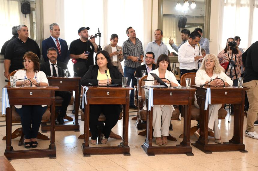 Un discurso tribunero vaciacuteo de contenido y sin anuncios