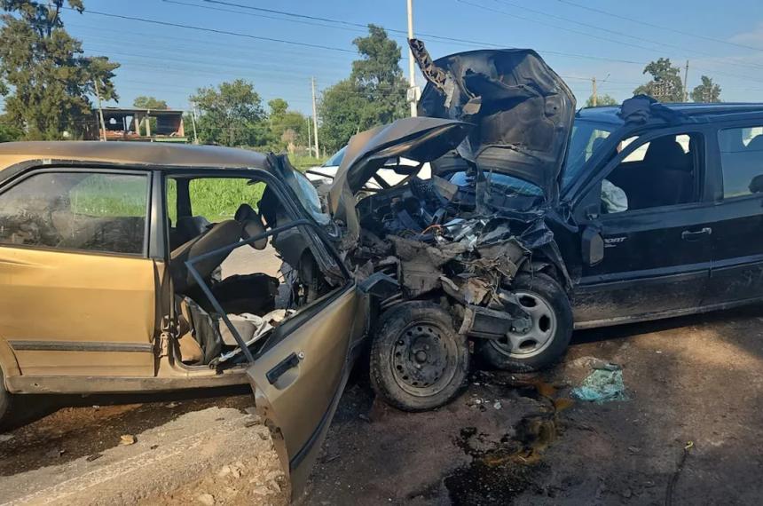 Tiene 15 antildeos en un auto chocoacute de frente con otro y matoacute al conductor