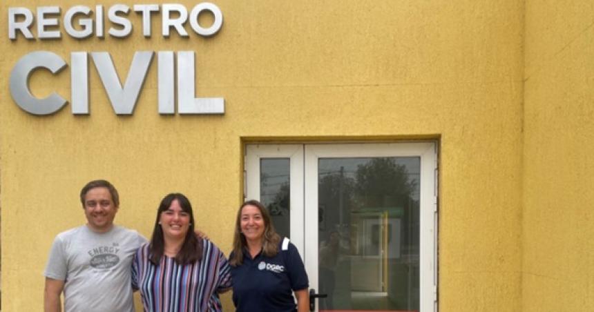 Renovaron los equipos del Registro Civil de Dorila