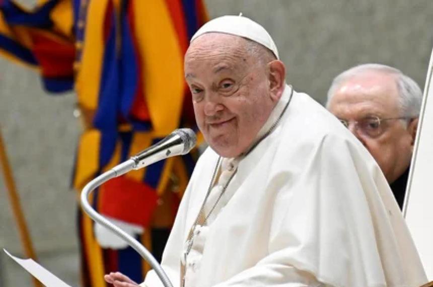 El papa Francisco envioacute un mensaje de fe y esperanza desde el hospital Gemelli