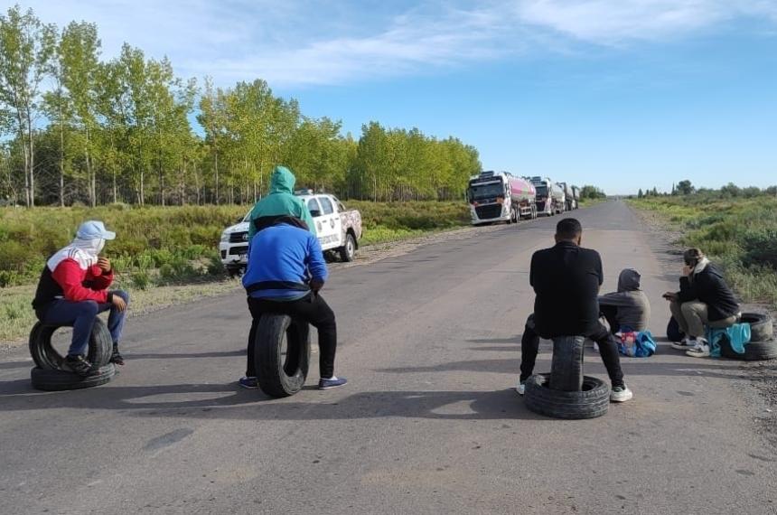 25 de Mayo- corte de ruta de un grupo de desocupados